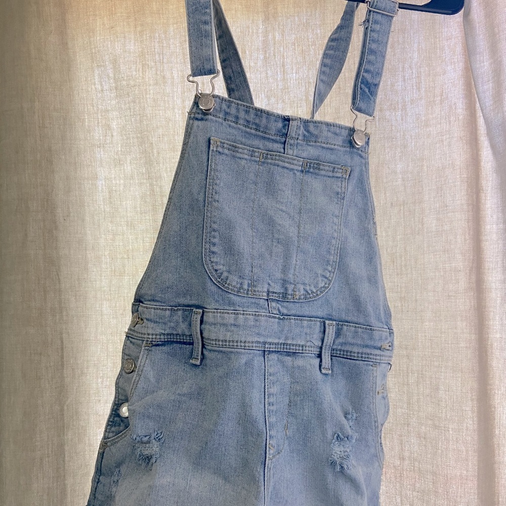 Overall Shorts